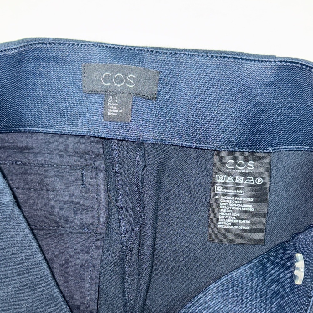 COS Deep Blue Trousers - Picture 2 of 7